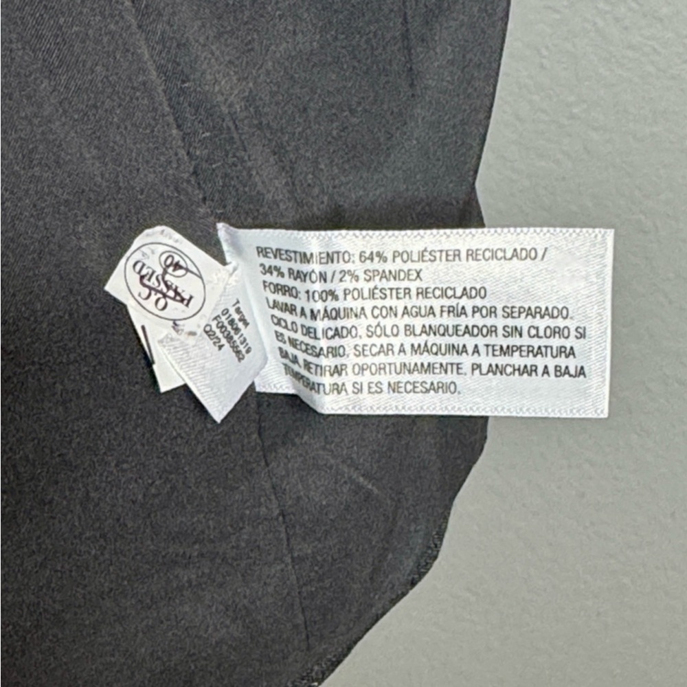 a new day Gray Pinstripe Blazer - Picture 6 of 7